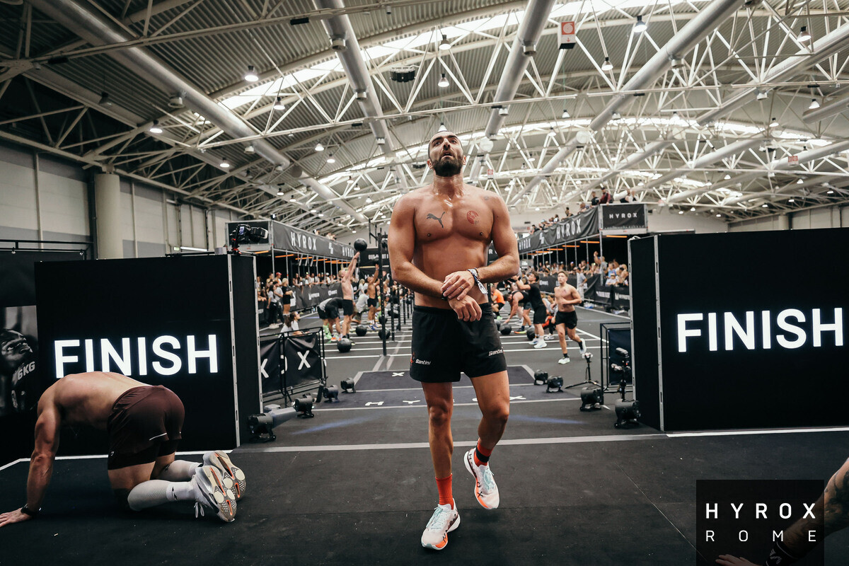 HYROX competition atmosphere